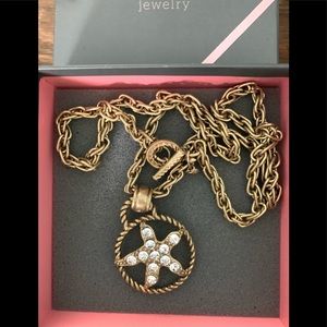 CAbi Starfish Medallion Necklace #2128